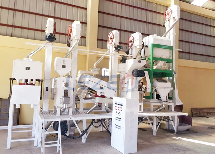 20-30tpd rice production machine project